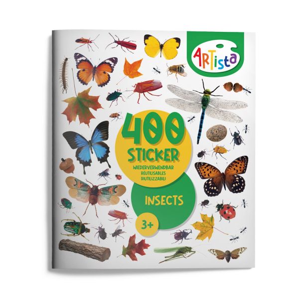 Stickerbuch Insekten