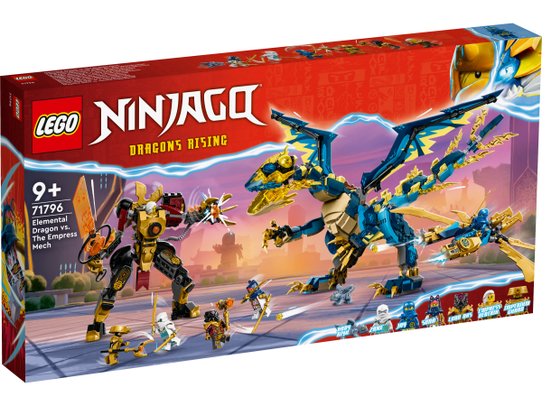 LEGO Ninjago Kaiserliches Mech-Duell gegen den Elementdrachen 71796