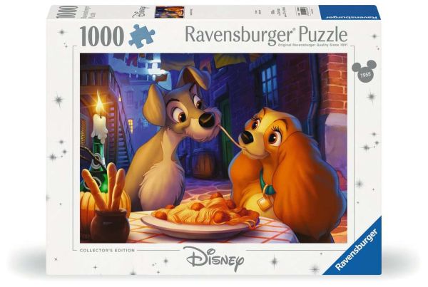 Ravensburger Puzzle 1000 Teile Disney Susi und Strolch 00.003