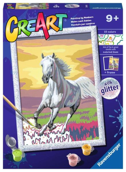 Creart Horse at Sunset 18x24cm 23.663