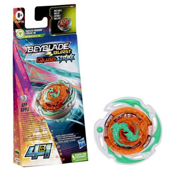 Beyblade Burst Quad Strike Single Pack - Twister Pandora Evasive P8