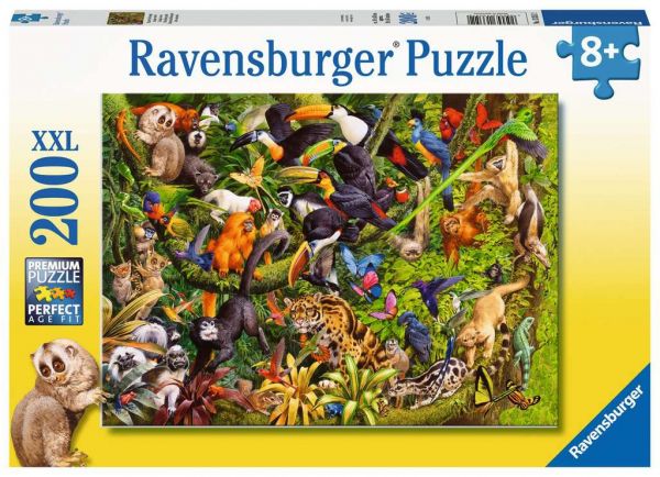 Puzzle 200 Teile Bunter Dschungel 13.351