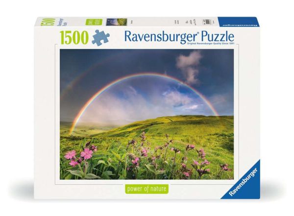 Ravensburger Puzzle 1500 Teile Spektakulärer Regenbogen 00.800