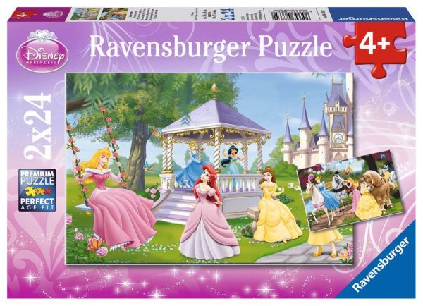 Puzzle Zauberhafte Prinzessinnen 2x24 Teile 08.865