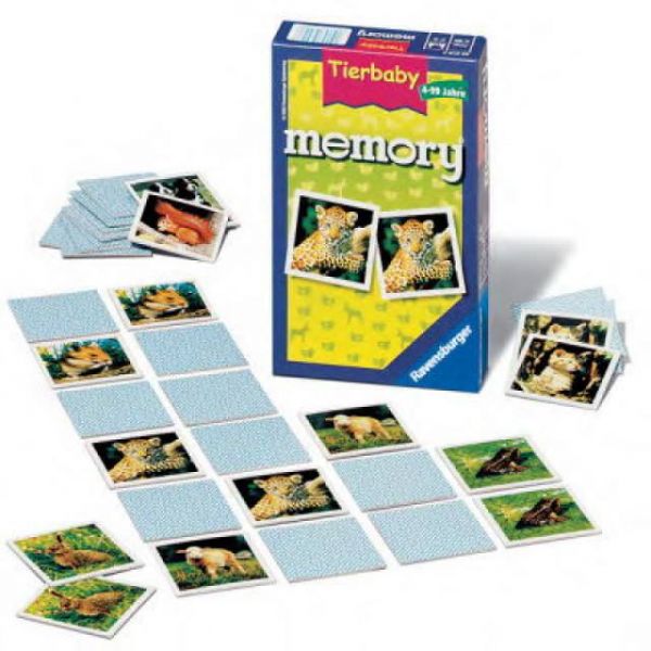 Spiel Memory Tierbaby