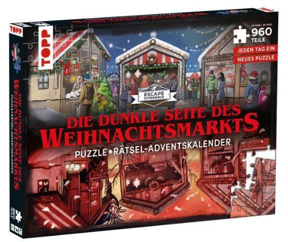 Adventskalender Puzzle Rätzel : Die dunkle Seite des Weihnachtsmarkts