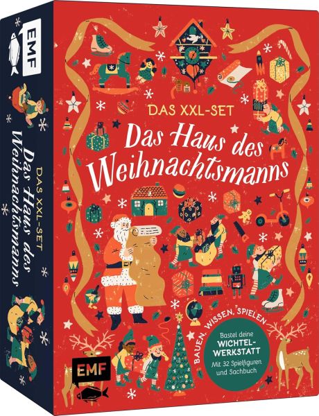 XXL Set Haus des Weihnachtsmanns