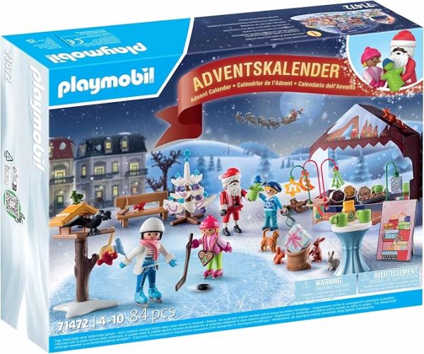 PLAYMOBIL Adventskalender Ausflug auf den Weihnachtsmarkt 71472