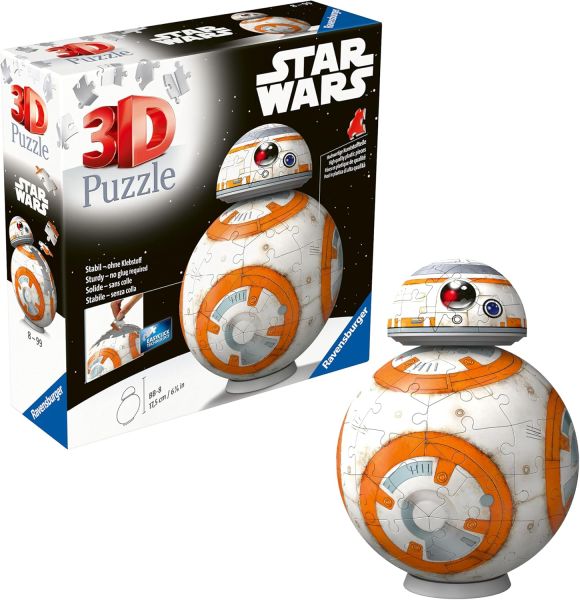 Puzzle 3D Star Wars BB-8 104 Teile