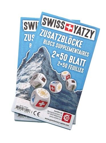 Swiss Yatzy Ersatzblöcke