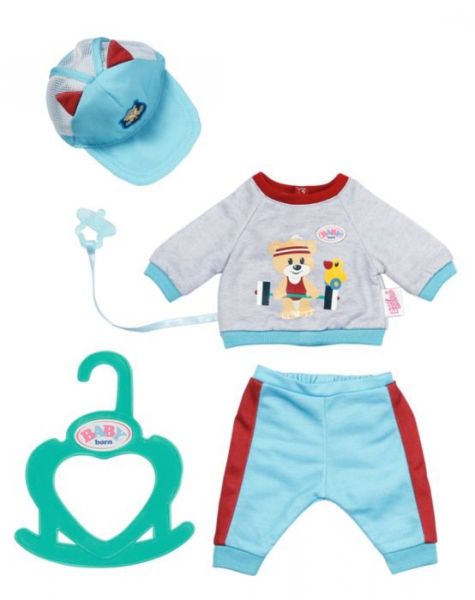 BABY born Little Sport Outfit blau 36 cm
