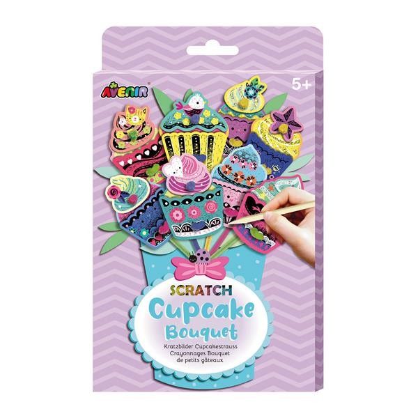 Scratch Kratzbilder Cupcakestrauss