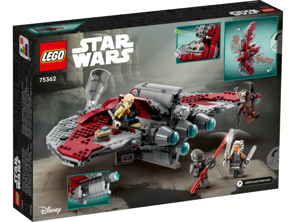 LEGO Star Wars Ahsoka Tanos T-6 Jedi Shuttle 75362