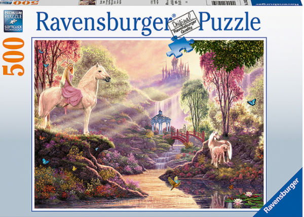 Puzzle 500 Teile - Märchenhafte Flussidylle 15.035
