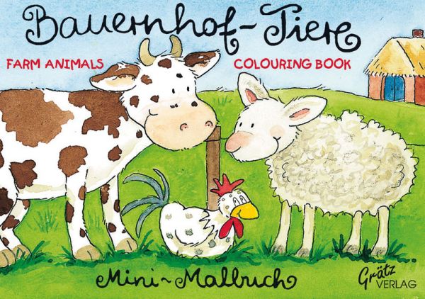 Malbuch A7 Bauernhof - Tiere