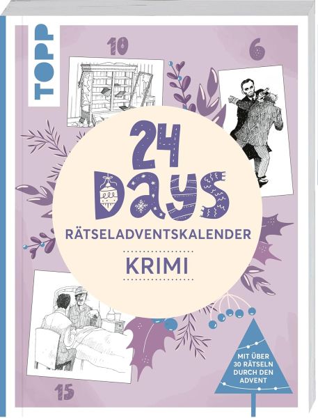 Adventskalender 24 Days Rätselkalender Krimi