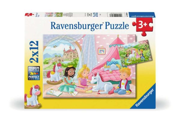 Ravensburger Puzzle 2x12 Teile Zauberhafte Freundschaft 00.858