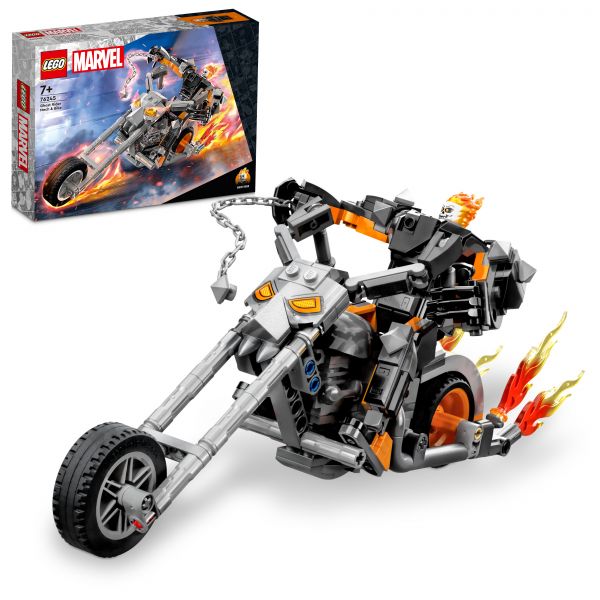 LEGO Marvel Super Heroes™ Ghost Rider mit Mech & Bike 76245