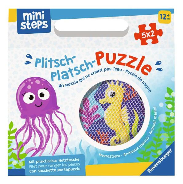 Mini steps Plitsch-Platsch-Puzzle Meerestiere 04.588