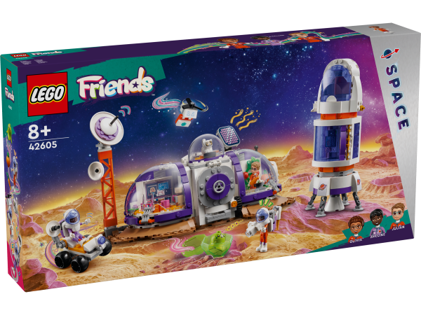 LEGO Friends Mars Raumbasis mit Rakete 42605