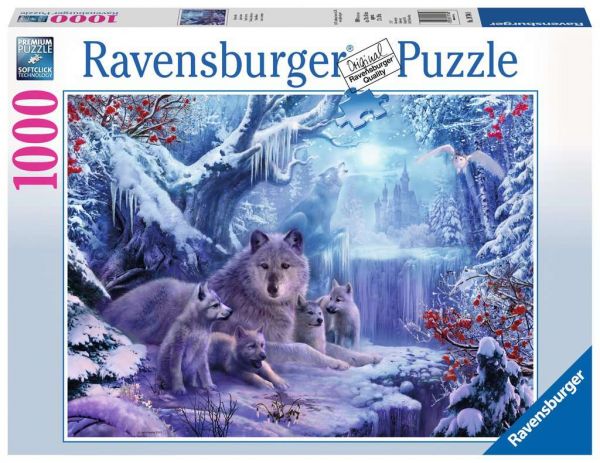 Puzzle 1000 Teile Winterwölfe 00.019.704