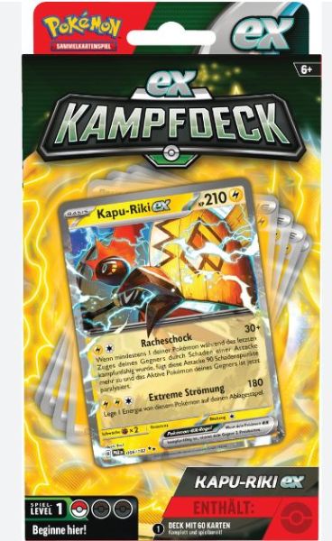 Pokémon Battle Deck Oktober KAPU-RIKI