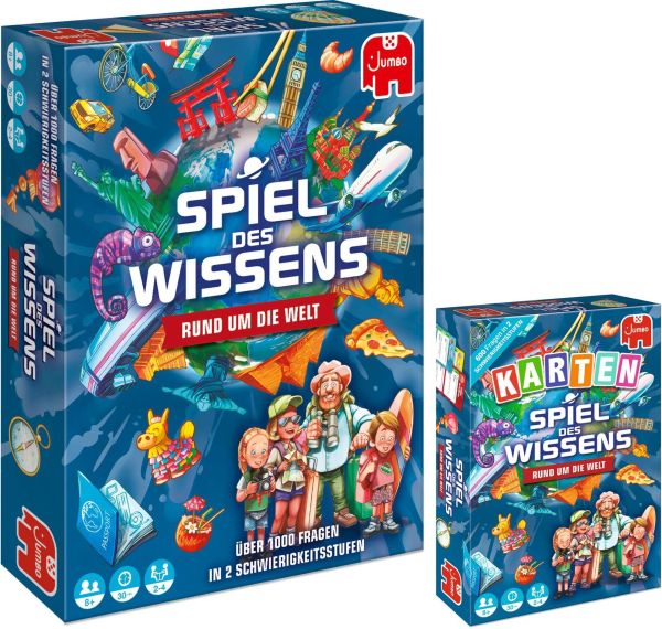 Spiel des Wissens + Kartenspiel Bundle