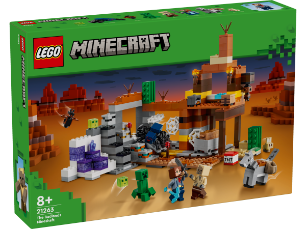 LEGO Minecraft Die Mine in den Badlands 21263