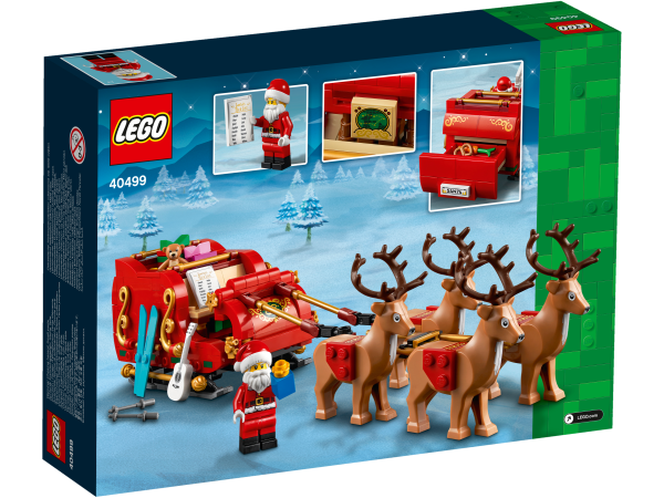 LEGO Schlitten des Weihnachtsmanns 40499