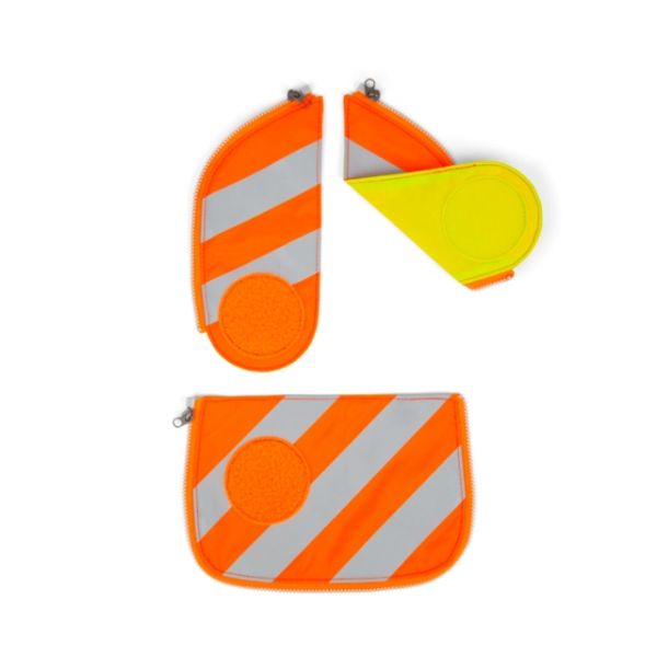 Ergobag Sicherheitsset Cubo mit Reflektierstreifen orange