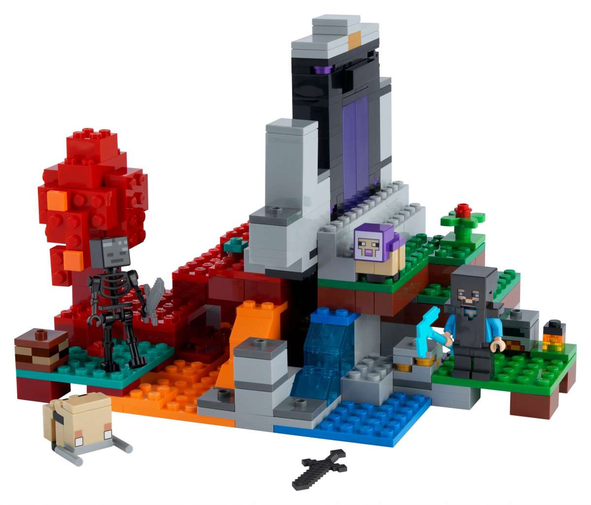 LEGO® Minecraft Das zerstörte Portal 21172 | LEGO® Minecraft Das