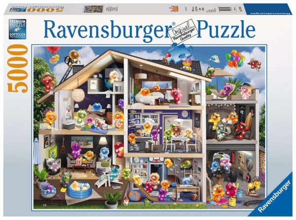 Puzzle 5000 Teile: Gelini Puppenhaus 00.017.434