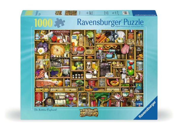 Puzzle 1000 Teile Kurioses Küchenregal 00.652