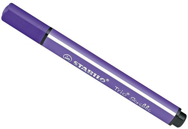 Stabilo TRIO Scribbi Fasermaler violet