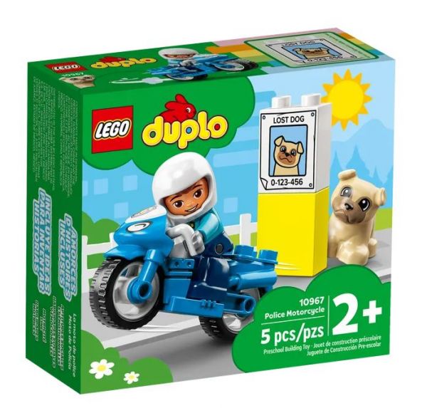 LEGO DUPLO Polizeimotorrad 10967