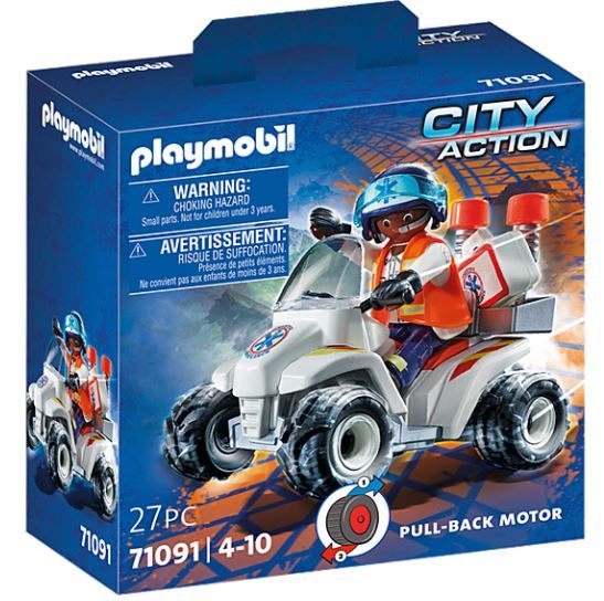 PLAYMOBIL City Action Rettungs-Speed Quad 71091