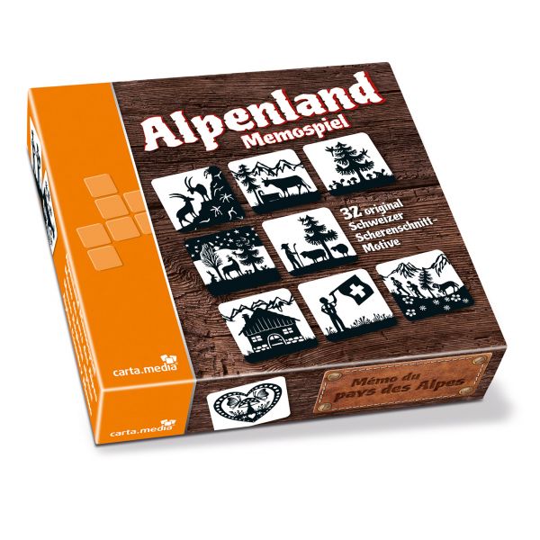 Spiel Memo Alpenland