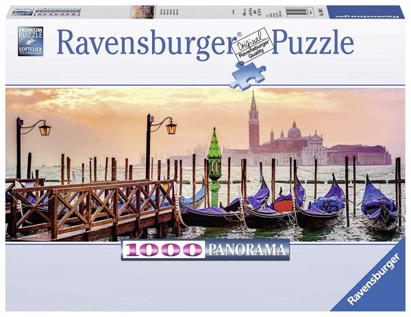 Puzzle 1000 Teile Gondeln in Venedig 15.082