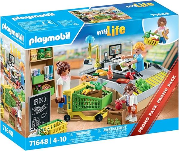 PLAYMOBIL my Life Bio-Supermarkt 71648