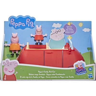 Peppa Pig rotes Familienauto inkl. 2 Figuren