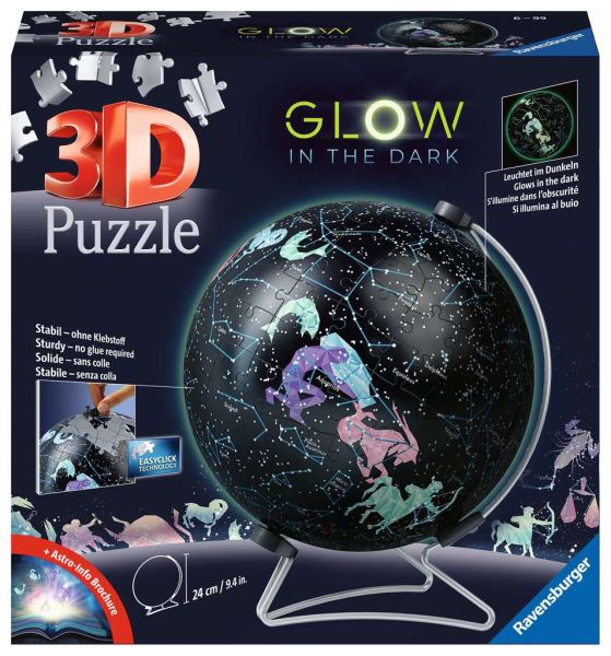Puzzle 3D Ball Starglobe Glow in the dark 11.544