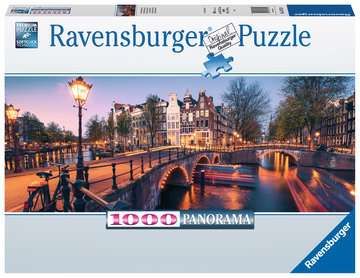 Puzzle 1000 Teile Abend in Amsterdam 16.752