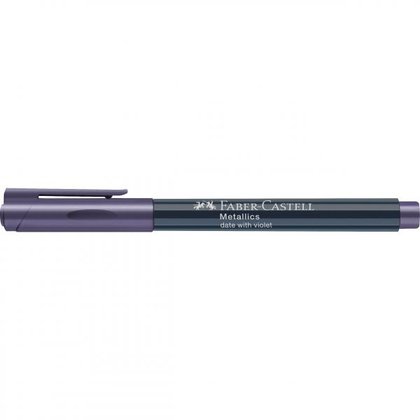 Faber Castell Metallicmarker date with violet