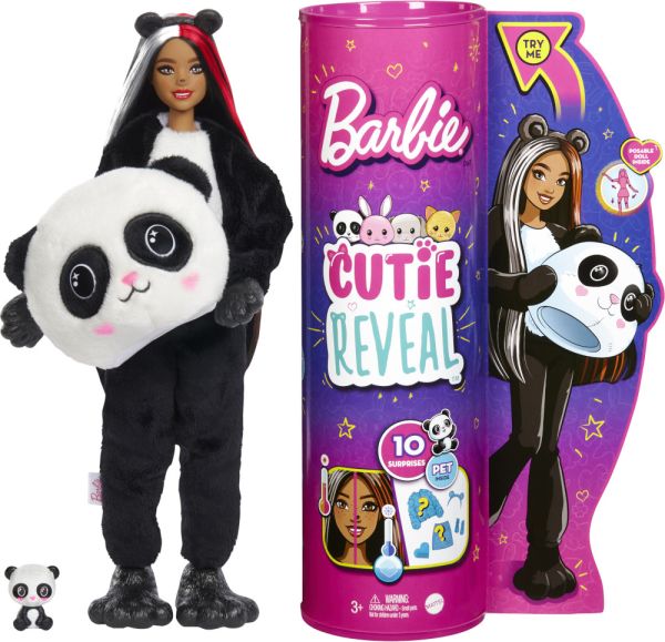 Mattel Barbie Cutie Reveal Puppe Panda