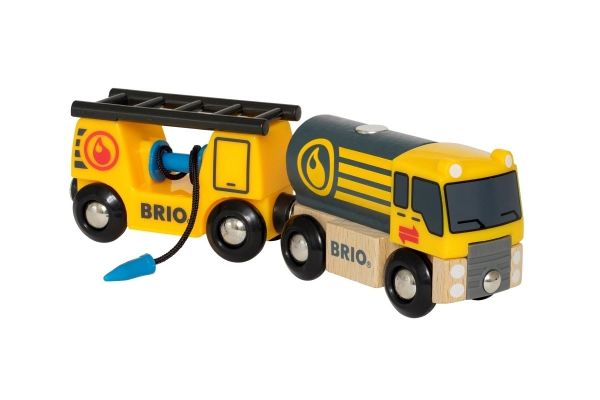 Brio Tankwagen mit Anhänger 33907