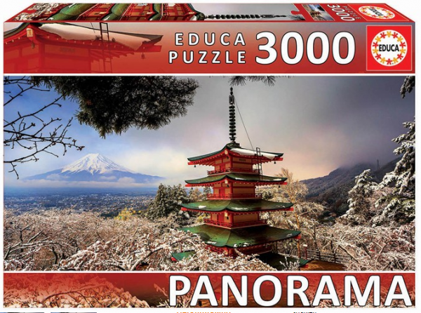 Puzzle Mount Fuji and Chureito Pagoda 3000 T.