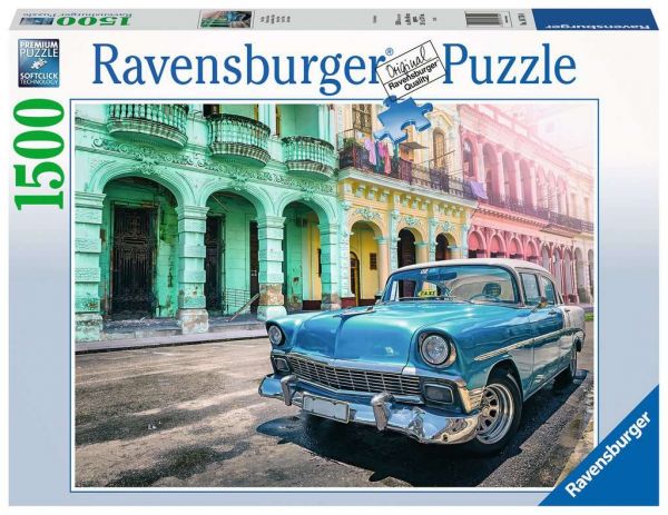 Puzzle 1500 Teile Cuba Cars 16.710