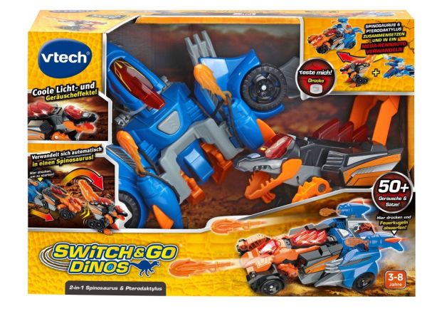 VTech Switch and Go Dinos - 2-in-1 Spinosaurus