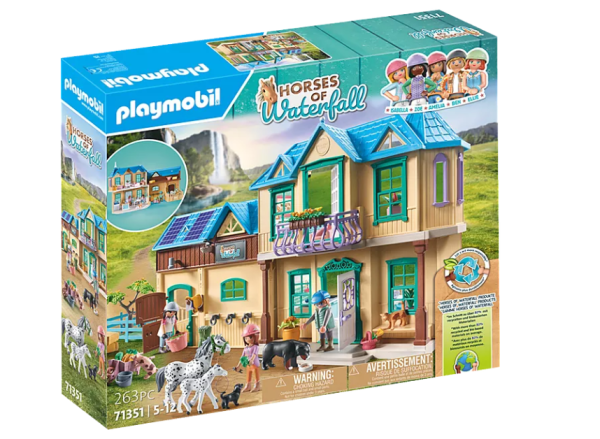 PLAYMOBIL Waterfall Ranch 71351