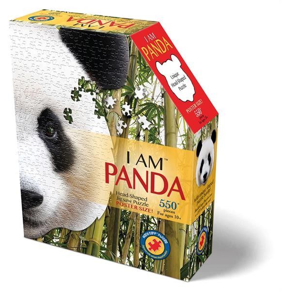 Konturpuzzle Panda 550 Teile